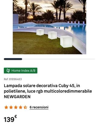 Lampada da esterno 