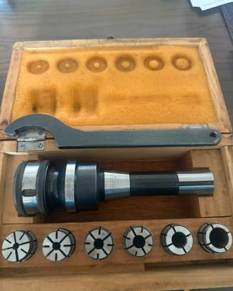 Mandrino per bridgeport n 1 con pinze