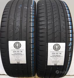 2 GOMME 225 55 18 CONTINENTAL A54142