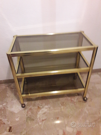 Carrello ottone
