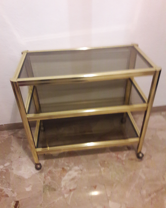 Carrello ottone