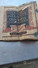 ANTICO ATLANTE GEOGRAFICO DEL 1928
