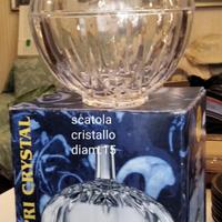 Scatola con coperchio cristallo