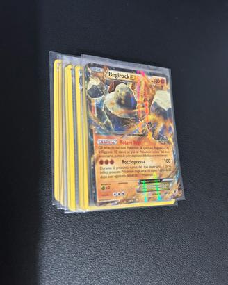 Lotto 4 Carte pokemon