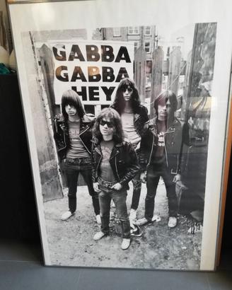 Stampa incorniciata Ramones vintage