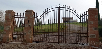 Cancelli in ferro battuto