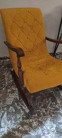 poltrona a dondolo vintage 