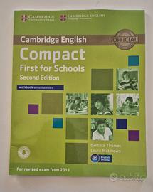 Compact First for Schools – Workbook Cambridge