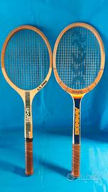 Racchette da tennis in legno anni '70 Donnay Sport