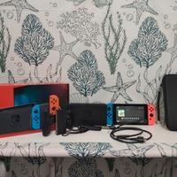 Nintendo Switch Neon Blue/Red + Accessori e Custod