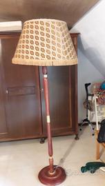 Lampada da terra in Stile oro damascato usata