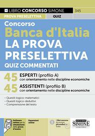 Manuale Simone Banca d'Italia - prova preselettiva