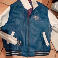 giubbotto college  vintage in pelle