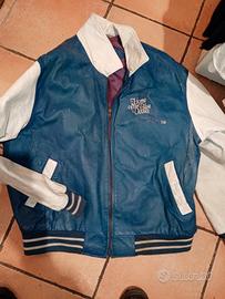 giubbotto college  vintage in pelle
