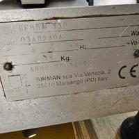 affettatrice sirman gemma 330 professionale