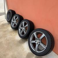 Cerchi lega gomme termiche  volkswagen 225/45 R17