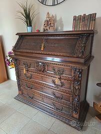 Secrétaire in vero legno 