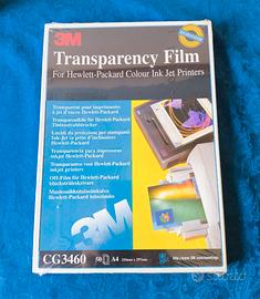 3M Trasparency Film Colour Ink Jet CG3460 50 fogli