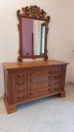 Comò con specchio