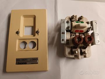 Interruttore vintage bticino Art 302