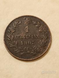 1 centesimo 1903 - Vittorio Emanuele II