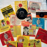 Flex disc 45 giri, rarità anni 50, lotto di 88 pz