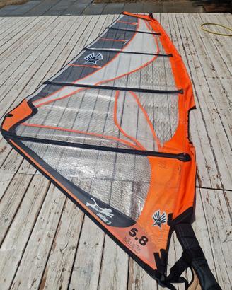 Vela windsurf ezzy sail 5.8
