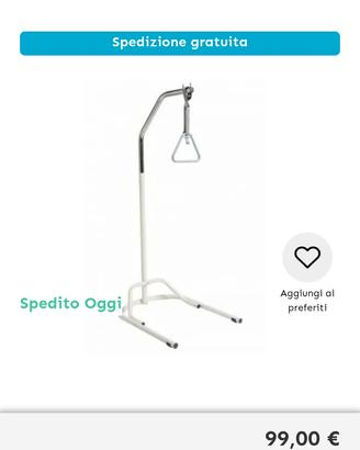 pari al nuovo per letto ospedaliero per anzi