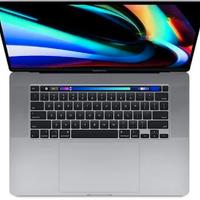 macbook pro 2019 16 - i7 2.6 Ghz 16 ram 512ssd