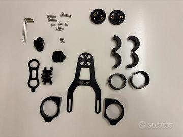 Supporto manubrio doppio per Garmin / Bryton