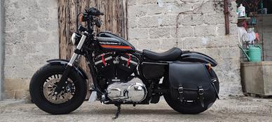 Portatarga laterale Harley sportster