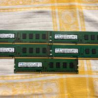 Lotto 8+2GB RAM DDR3 Samsung per PC Desktop