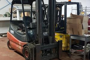 Muletto Elettrico Linde 30q. con BATTERIA NUOVA