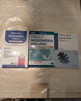 libri TOLC-I ingegneria/informatica
