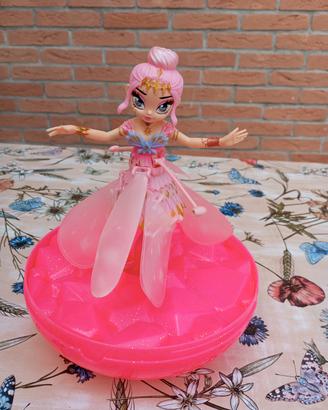  bambola Hatchimals Pixie Crystal Flyers rosa