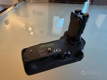 BatteryGrip PATONA per Canon 5D Mark IV+2 Batterie