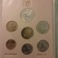 serie monete Vaticano 1985