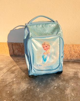 Trolley scuola Elsa Frozen