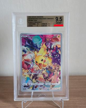 Pikachu Promo Sword
Shield (Thai) BGS 9.5 Pokemon