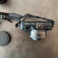 Mirrorless Canon EOS-M con obiettivi