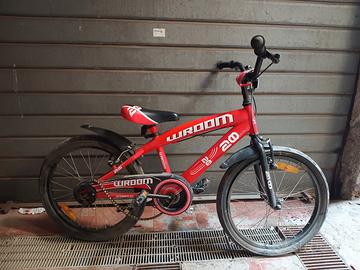 bici bambino 20 rossa