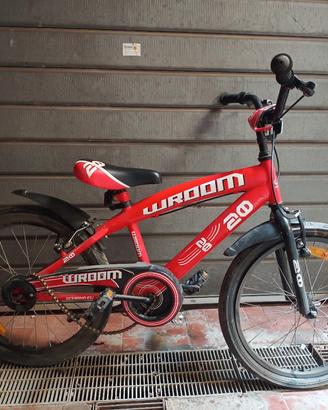 bici bambino 20 rossa