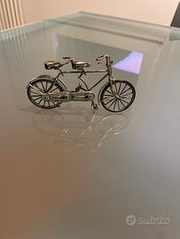 Bicicletta argento