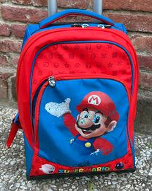 Zaino trolley scuola SUPER MARIO
