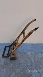 OGGETTO D'ARREDO CARRELLO IN LEGNO 