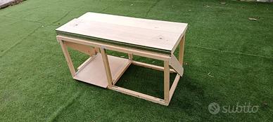 struttura letto furgoncino 