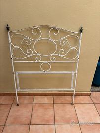 Testata ferro battuto antico