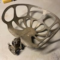 Portapacchi e seggiolino bici vintage