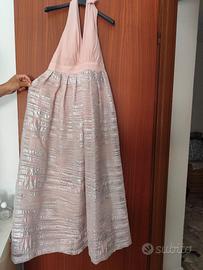 Vestito elegante cerimonia donna taglia 42