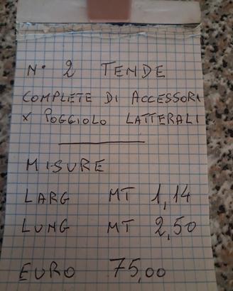 tende da pogiolo